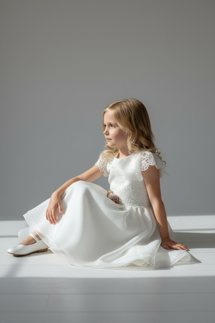 Grace Lace Princess Dress for Girls